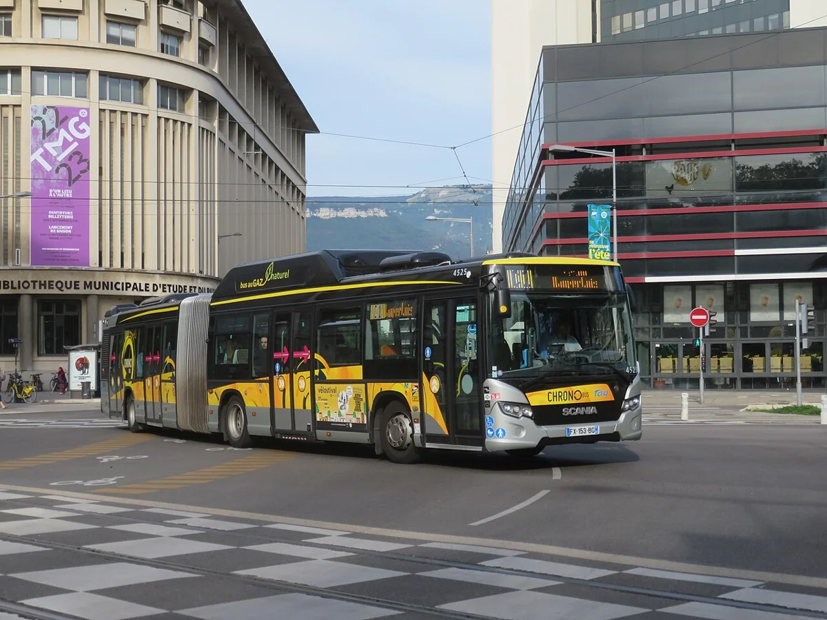 Bus du réseau grenoblois
