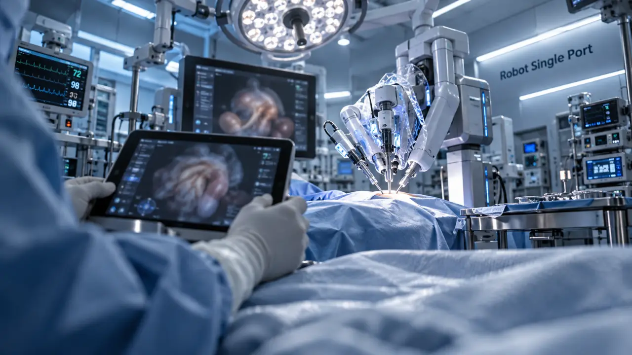 Au CHU Grenoble-Alpes, un nouveau robot pour opérer avec une seule incision