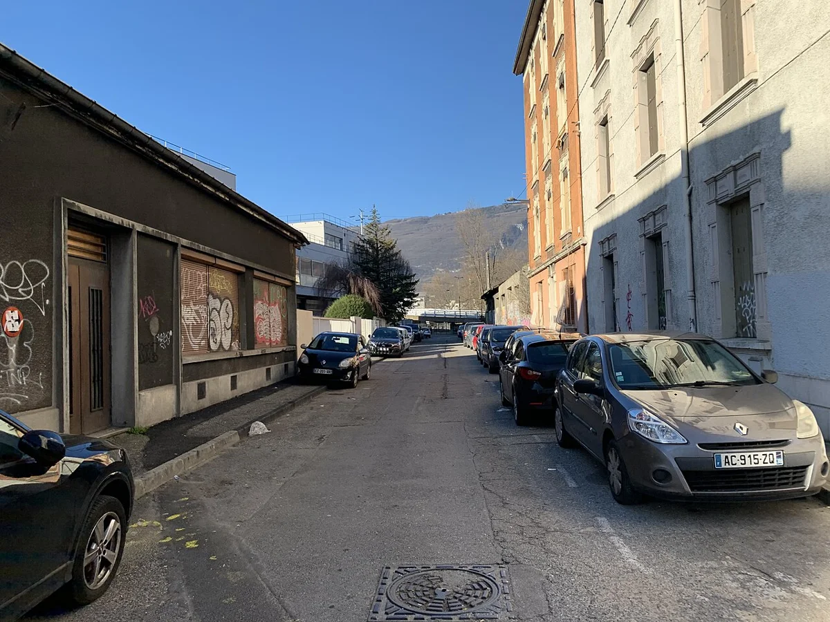 La rue Antoine-Polotti, repère près de l’école Diderot.
