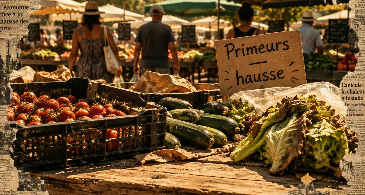 À l’Estacade, chaleur et sécheresse font grimper les prix des primeurs