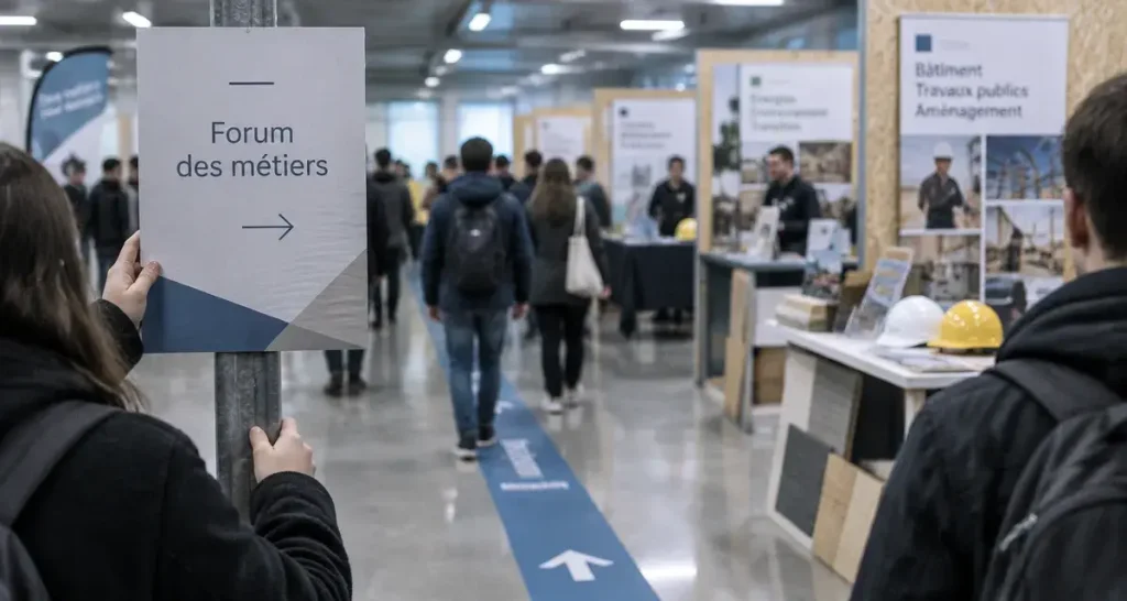 Le Forum des métiers se tient à Alpexpo
