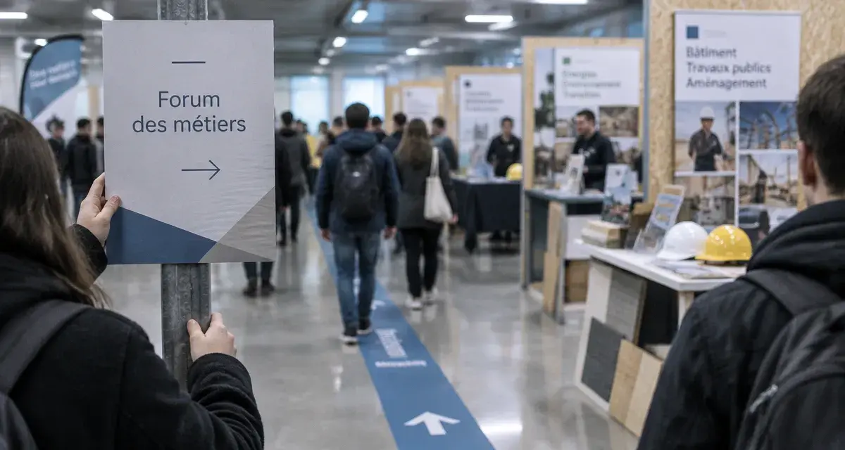Le Forum des métiers se tient à Alpexpo