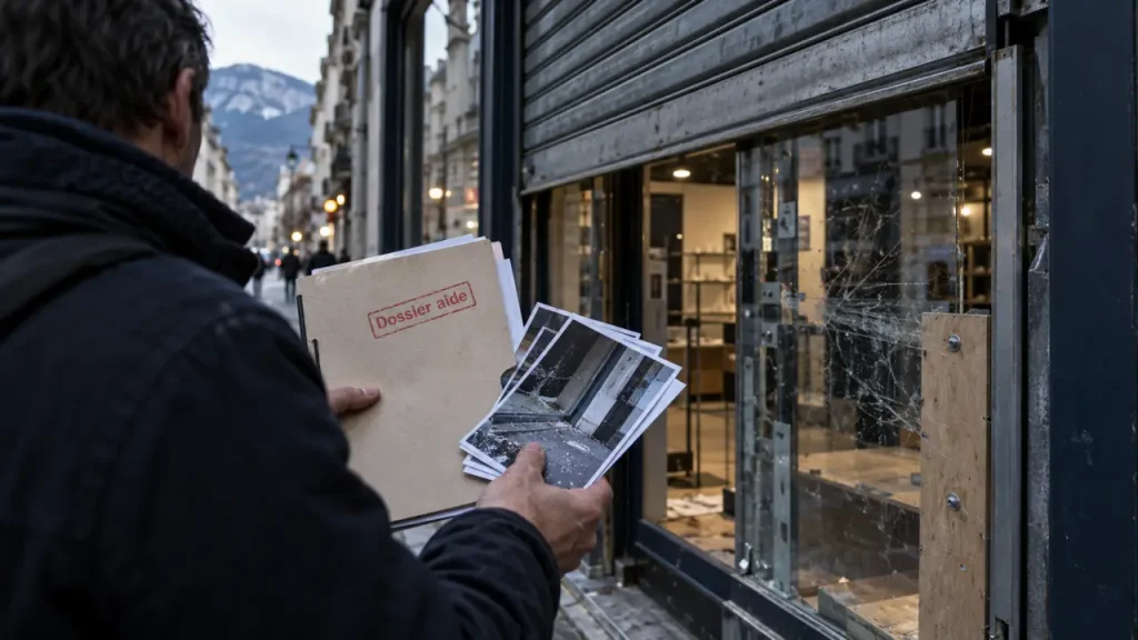 Commerces sinistrés à Grenoble : comment demander jusqu’à 10 000 euros d’aide
