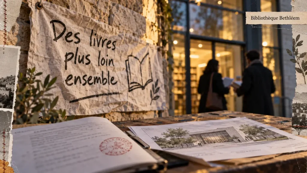 Grenoble reçoit une délégation de Bethléem autour d’un projet de bibliothèque