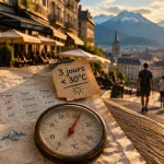 À Grenoble, un été marqué par seulement trois jours sous les 30 °C