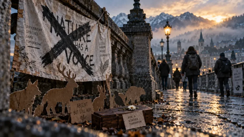 Grenoble : Extinction Rebellion alerte sur les conséquences des canicules