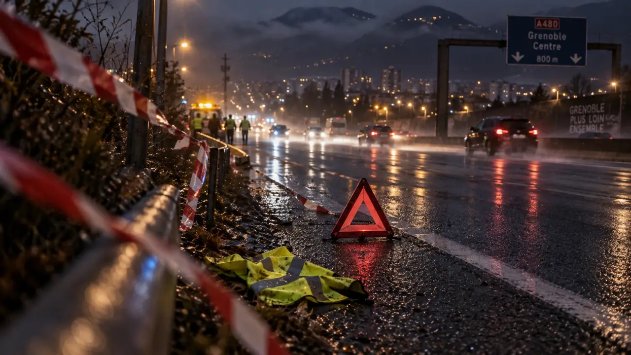 Grenoble : une femme meurt après avoir été percutée sur l’A480