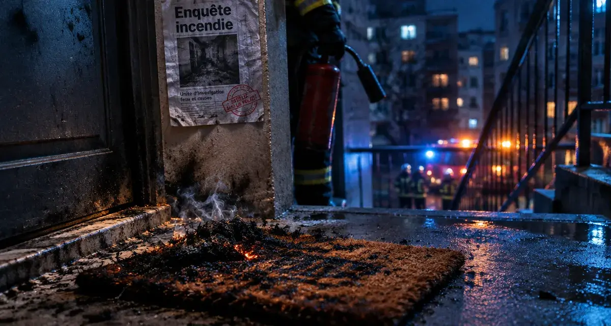 Grenoble : incendie suspect au 13e étage d’une tour du Village Olympique