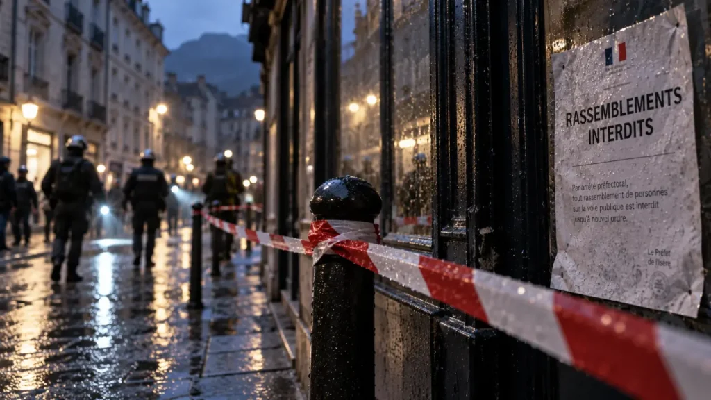 Grenoble : les rassemblements interdits dans l’hypercentre jusqu’à dimanche matin