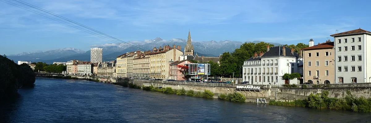 Panorama de Grenoble. Illustration de la commune.