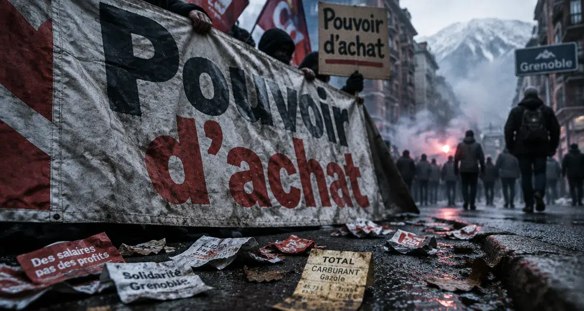 À Grenoble, la mobilisation sociale éclipsée par les affrontements