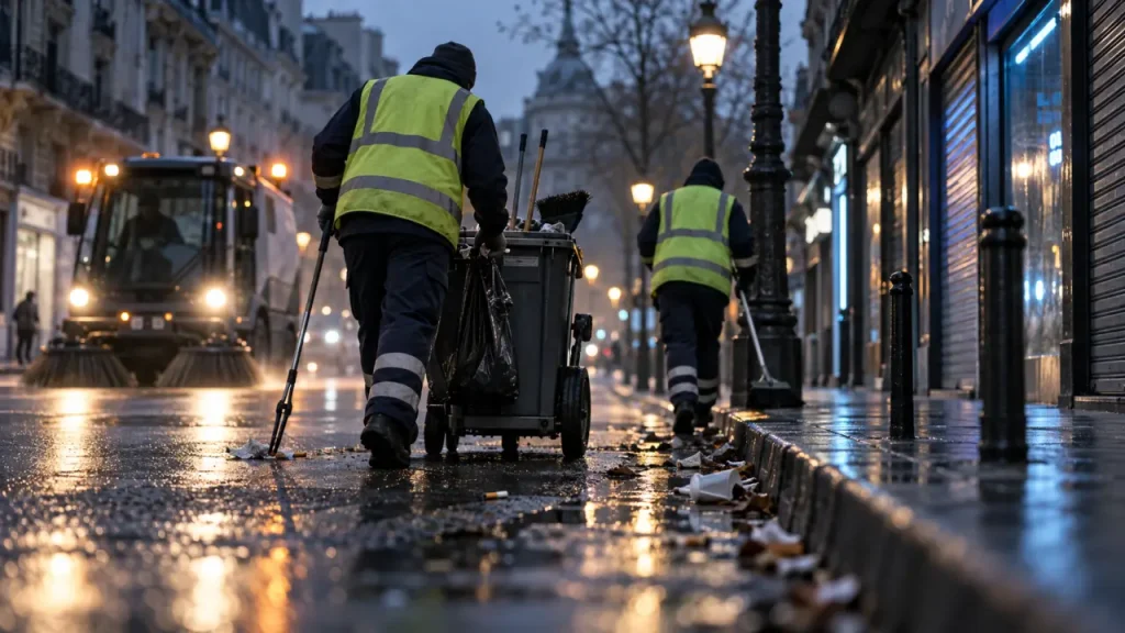 À Grenoble, les agents de propreté mobilisés après la manifestation du 24 octobre