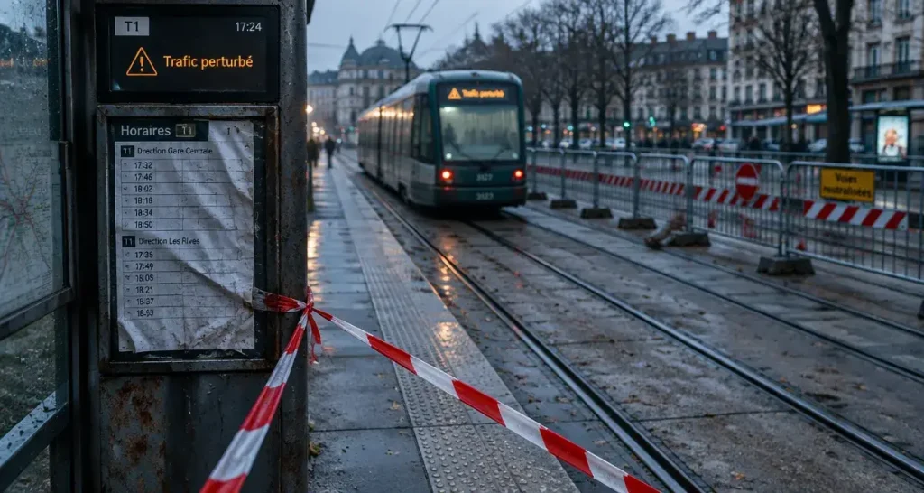 Grenoble : trafic des tramways perturbé ce lundi après des dégradations