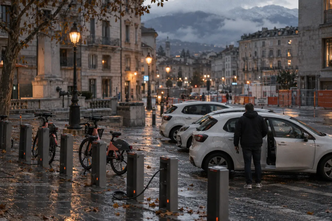 Grenoble : Voi à l’arrêt ce samedi 24 octobre, Citiz déplace des voitures