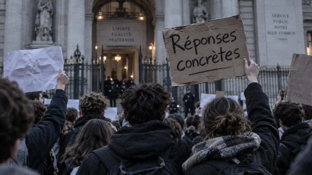 À Grenoble, les lycéens reçus au rectorat sans réponses concrètes