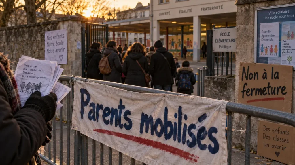 Fontaine : le collectif de parents maintient la pression contre la fermeture d'écoles