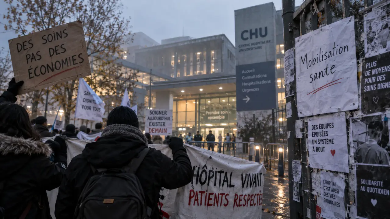 Santé et médico-social : rassemblement mardi devant le CHU de Grenoble