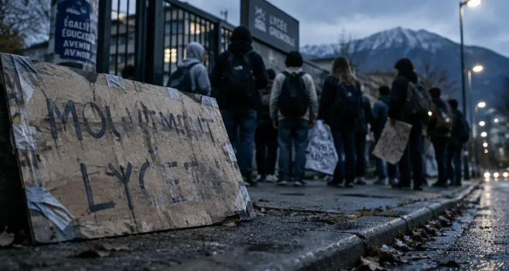 Mouvement lycéen : la situation reste tendue dans la métropole grenobloise