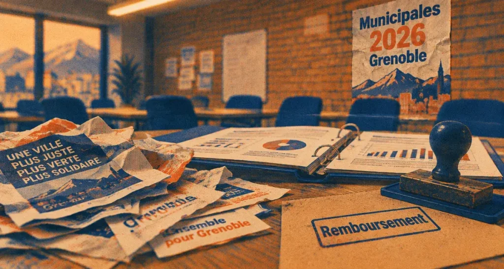 Municipales 2026 à Grenoble : près de 800 000 euros dépensés par les listes
