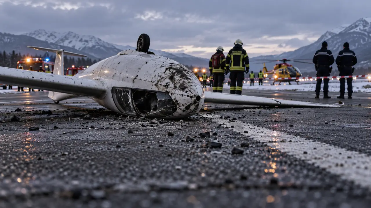 Un planeur s’écrase à l’aérodrome du Versoud, les secours mobilisés