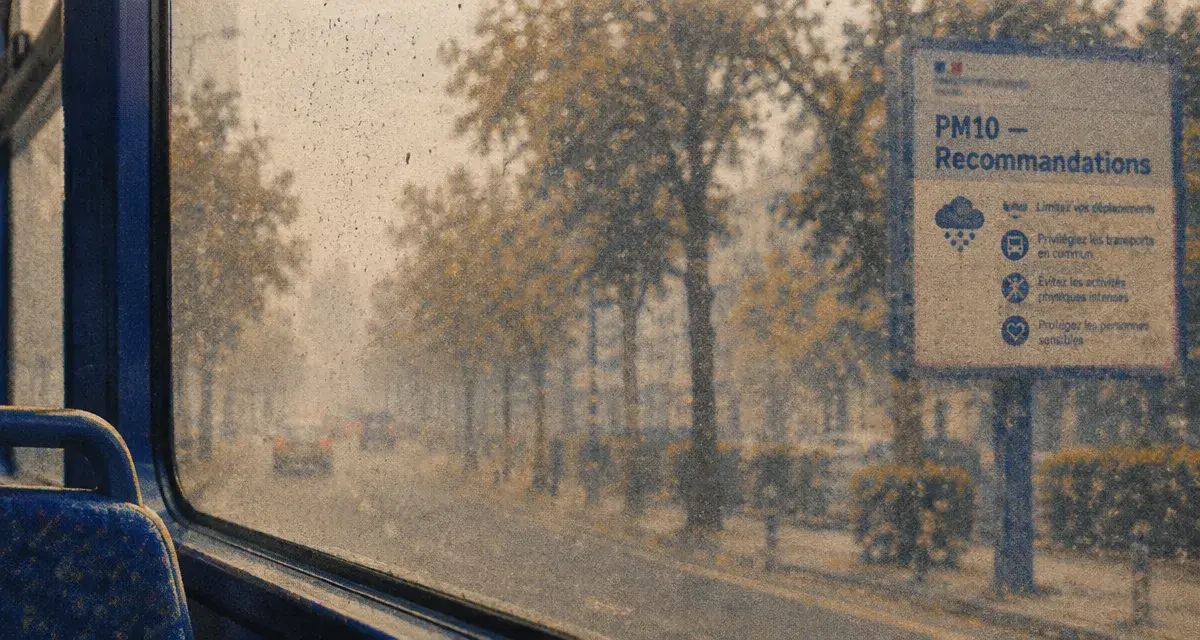Pollution aux PM10 : procédure d’information-recommandation activée en Isère