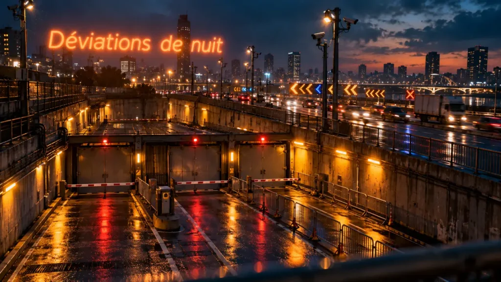 Rondeau : fermetures de nuit du 2 au 6 novembre, les déviations à suivre