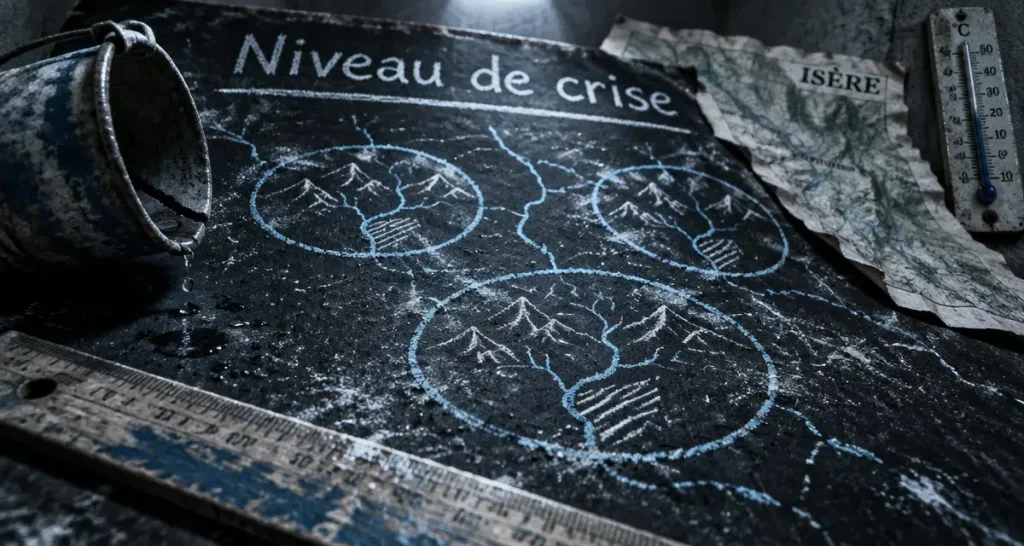 Sécheresse en Isère : trois secteurs passent en niveau de crise