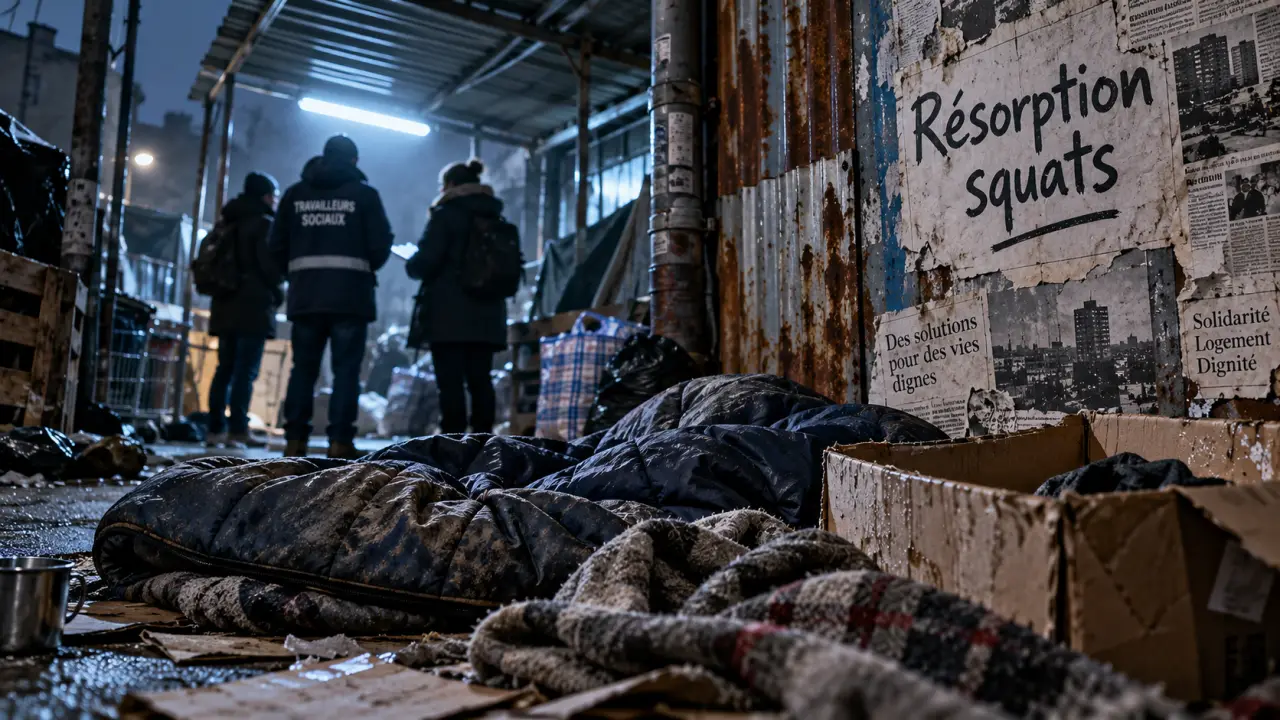 Squats et bidonvilles : la CGT alerte sur les effectifs du service métropolitain