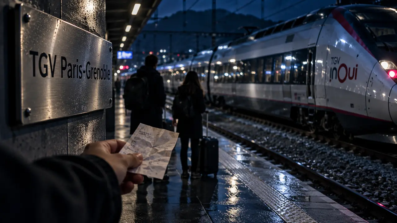 TGV Paris-Grenoble : deux trains directs retirés en semaine jusqu’en décembre