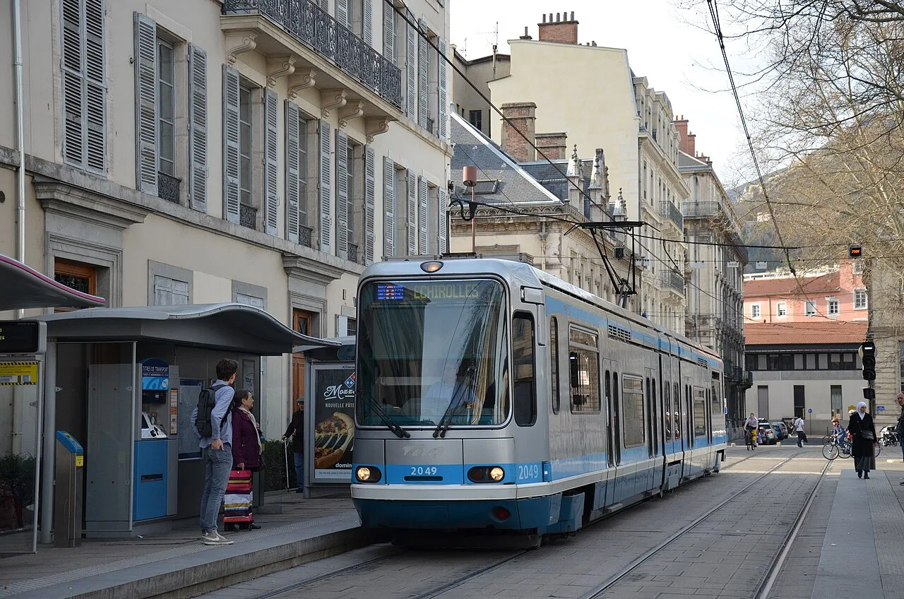 Tramway de Grenoble, photographie de la ligne A